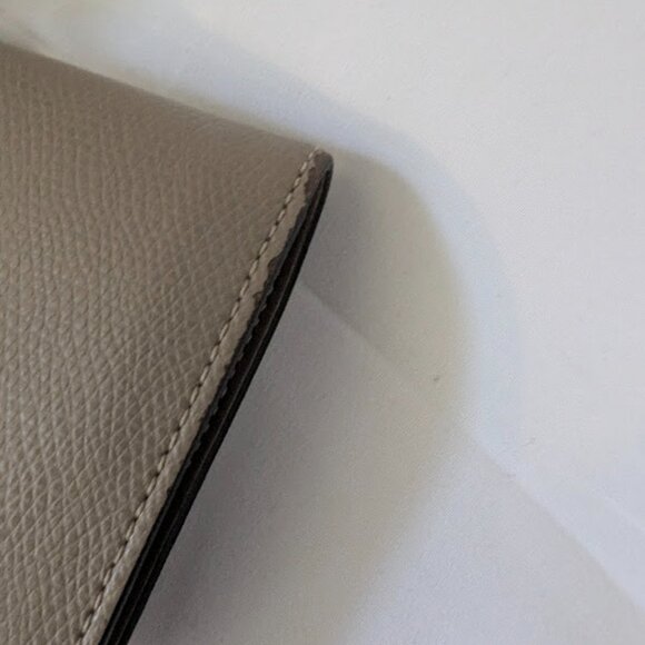 Fendi Neutral Leather F Bifold Wallet - Picture 9 of 10